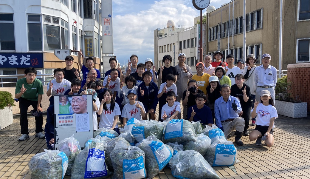 第９１回ＪＲ富士駅街頭清掃 レポート