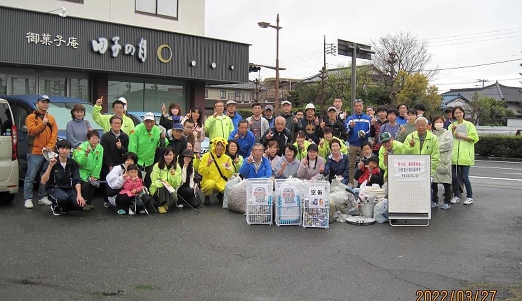 第５５回ＪＲ新富士駅街頭清掃 レポート