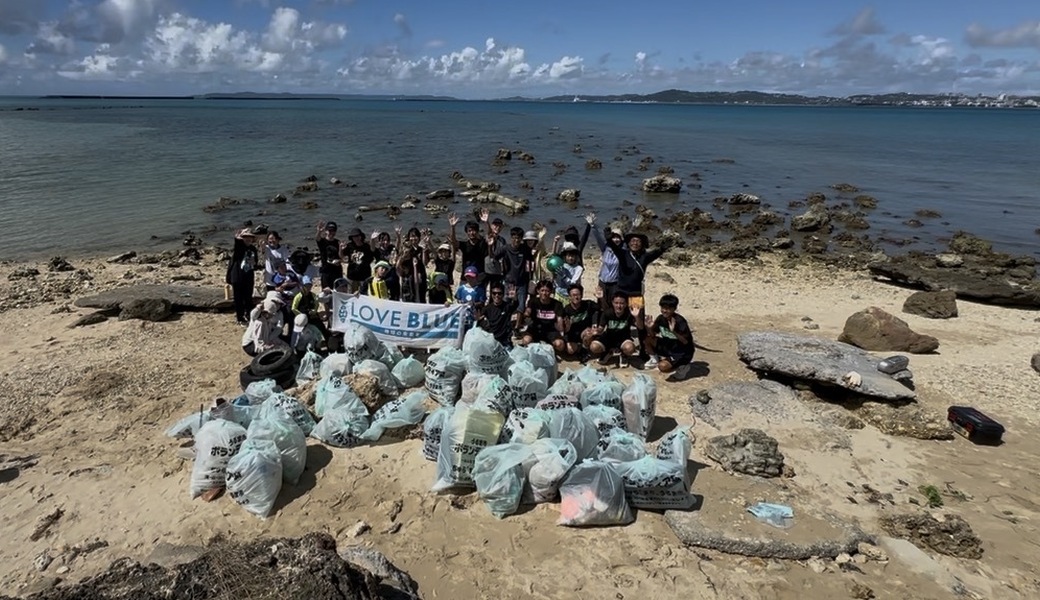 ハイサイクリーン隊＠海中道路ビーチ（うるま市） アイキャッチ