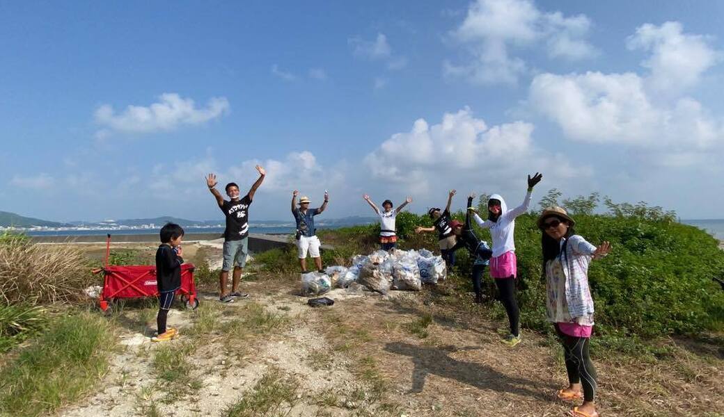 ハイサイクリーン隊＠喜屋武の浜（糸満市） アイキャッチ