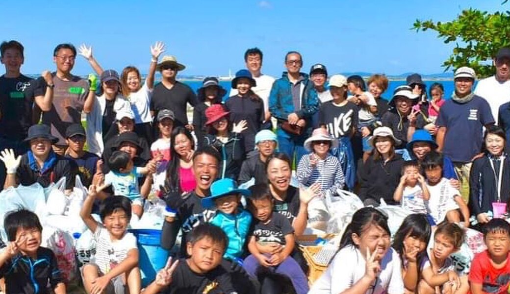 地球となかよし×MOJICAMP×ハイサイクリーン隊＠真喜屋の浜 アイキャッチ