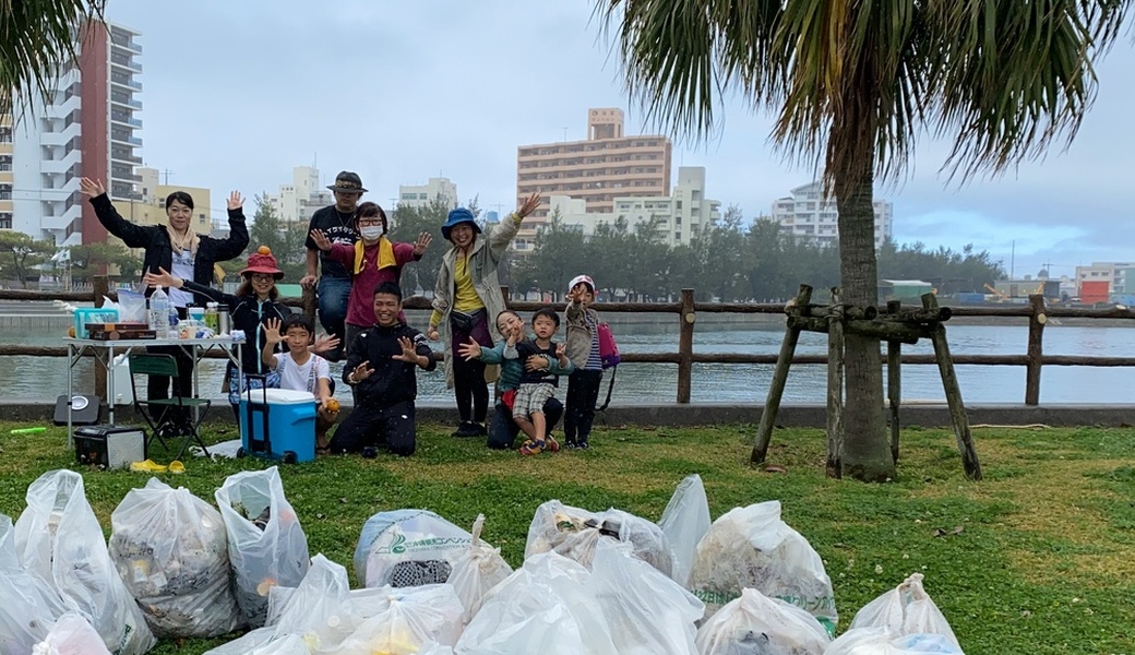 ハイサイクリーン隊＠安謝川河口付近（浦添市） アイキャッチ