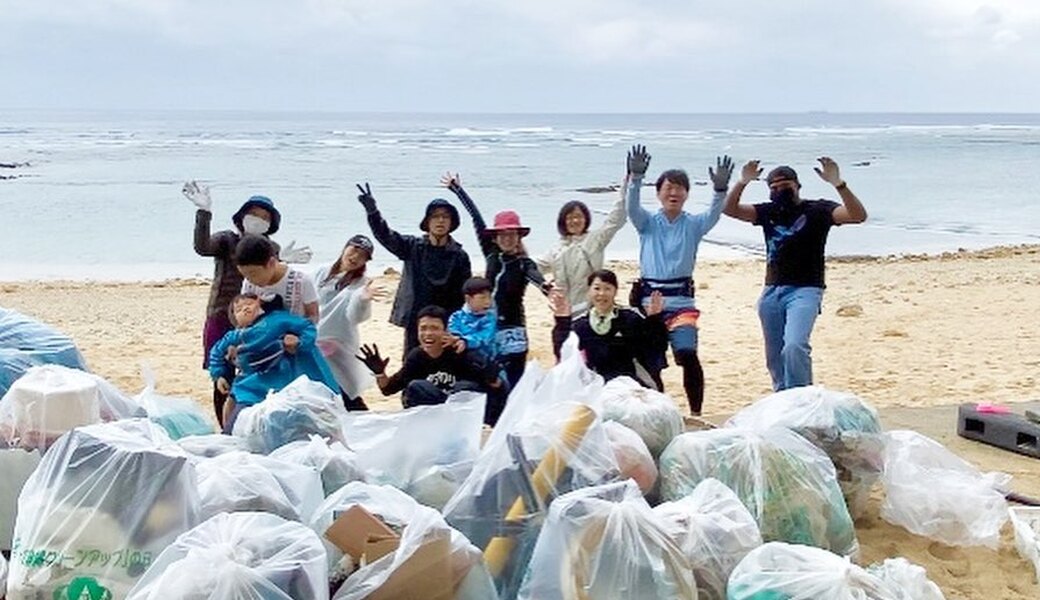 【海ごみゼロウィーク2021】ハイサイクリーン隊＠昆布ビーチ（うるま市） アイキャッチ