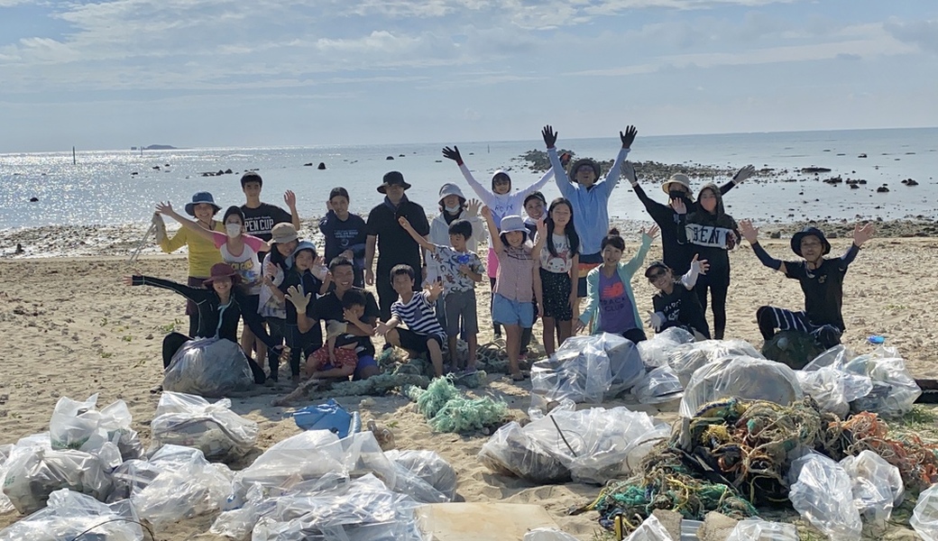 ハイサイクリーン隊＠昆布ビーチ（うるま市） アイキャッチ