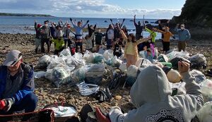 ハイサイクリーン隊＠恩納村のビーチ アイキャッチ
