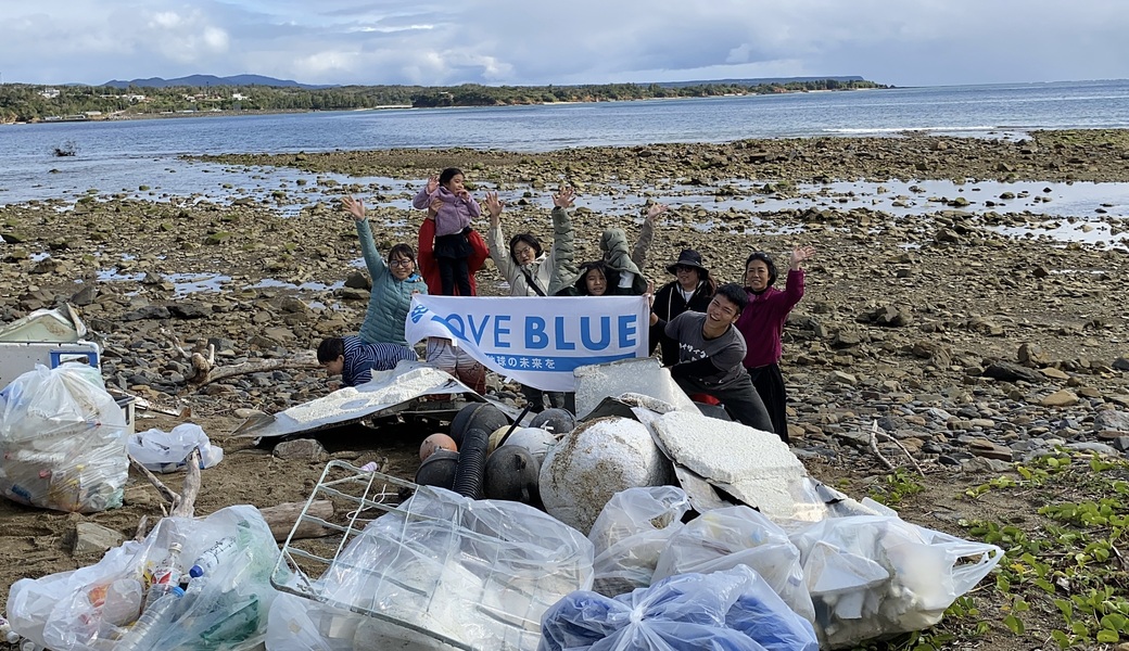 ハイサイクリーン隊＠名護のビーチ レポート