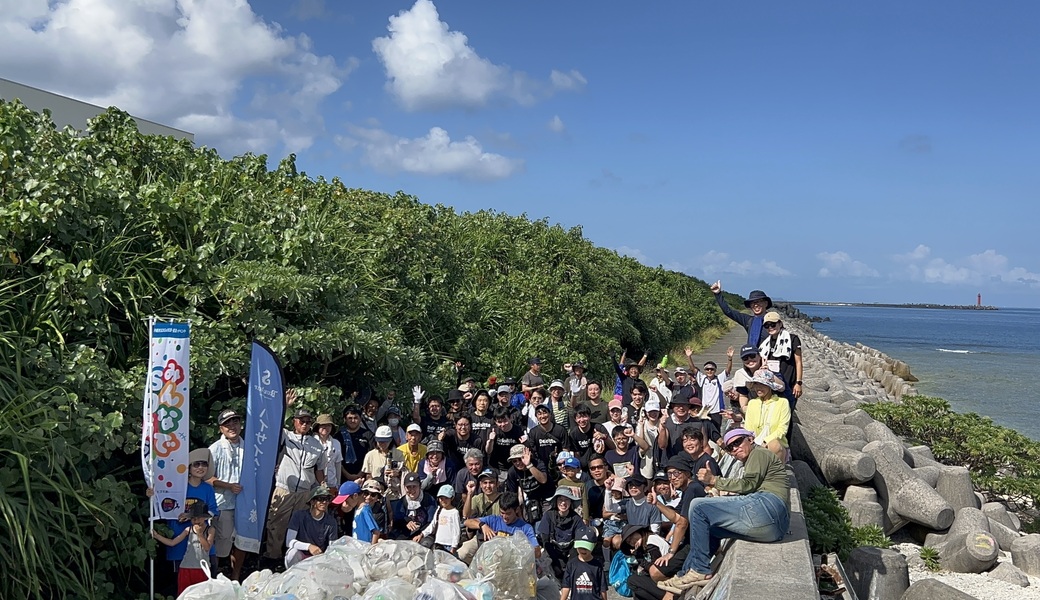 NECソリューションイノベータ×ハイサイクリーン隊ビーチクリーン@浦添市 レポート