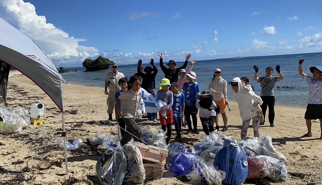 ハイサイクリーン隊＠久手堅海岸（南城市） レポート