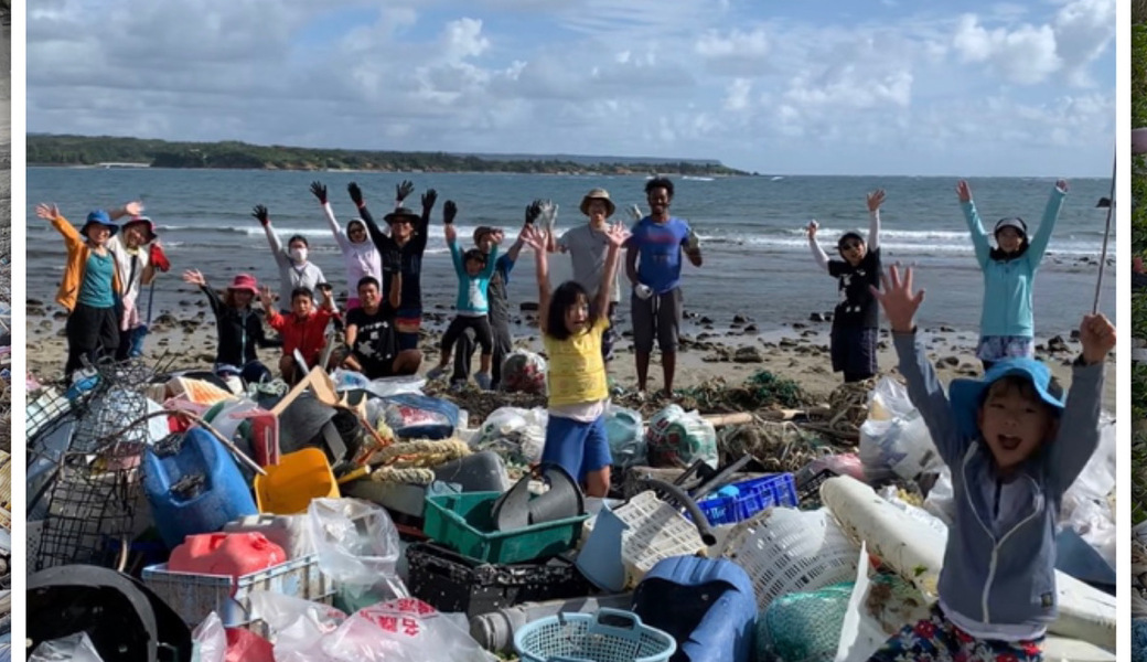 ハイサイクリーン隊＠名護のビーチ レポート