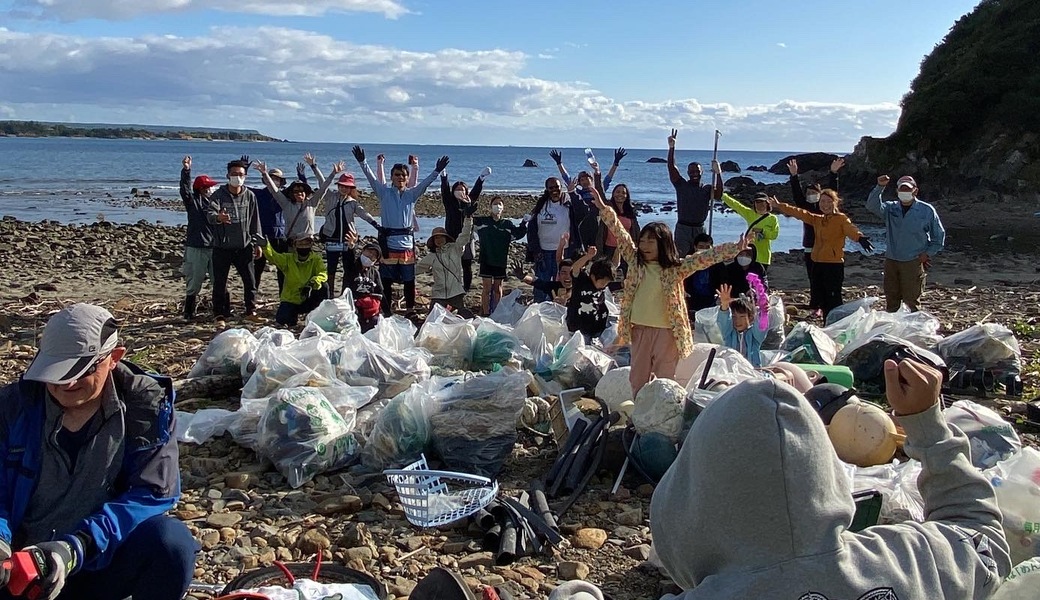 ハイサイクリーン隊＠名護のビーチ レポート