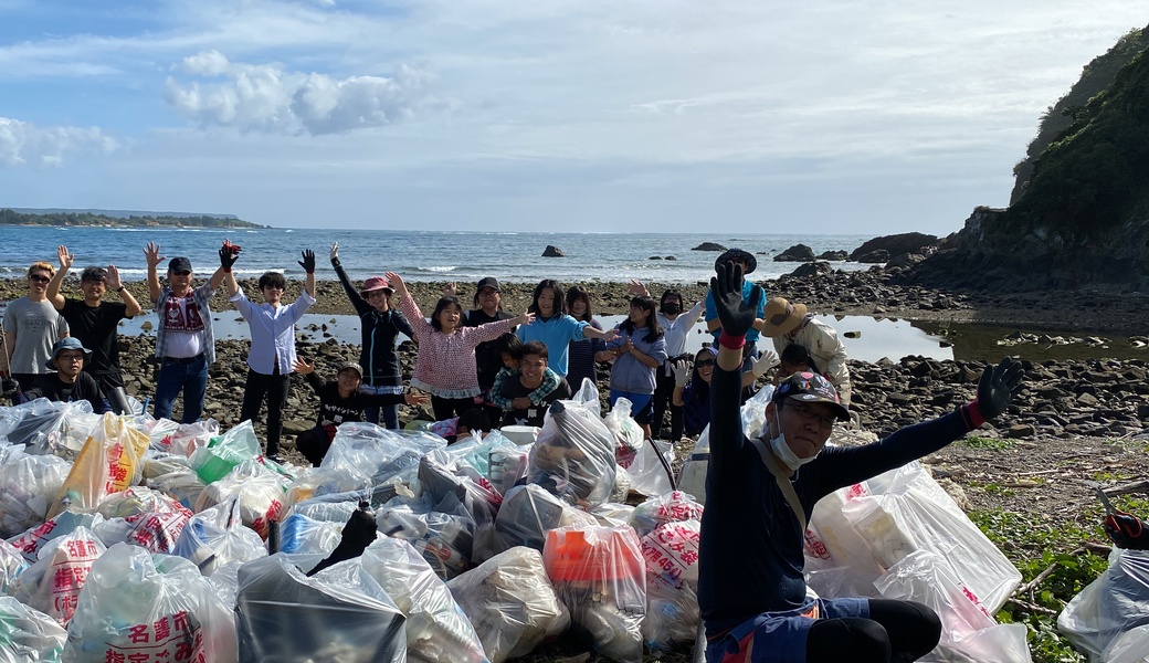 ハイサイクリーン隊＠名護のビーチ レポート