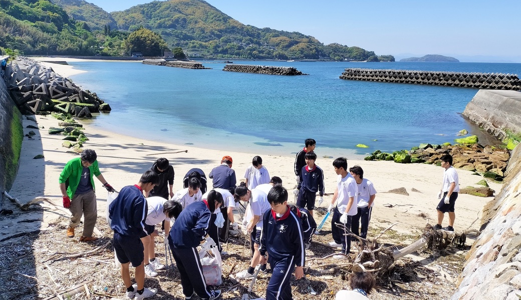 長浜海岸清掃 レポート