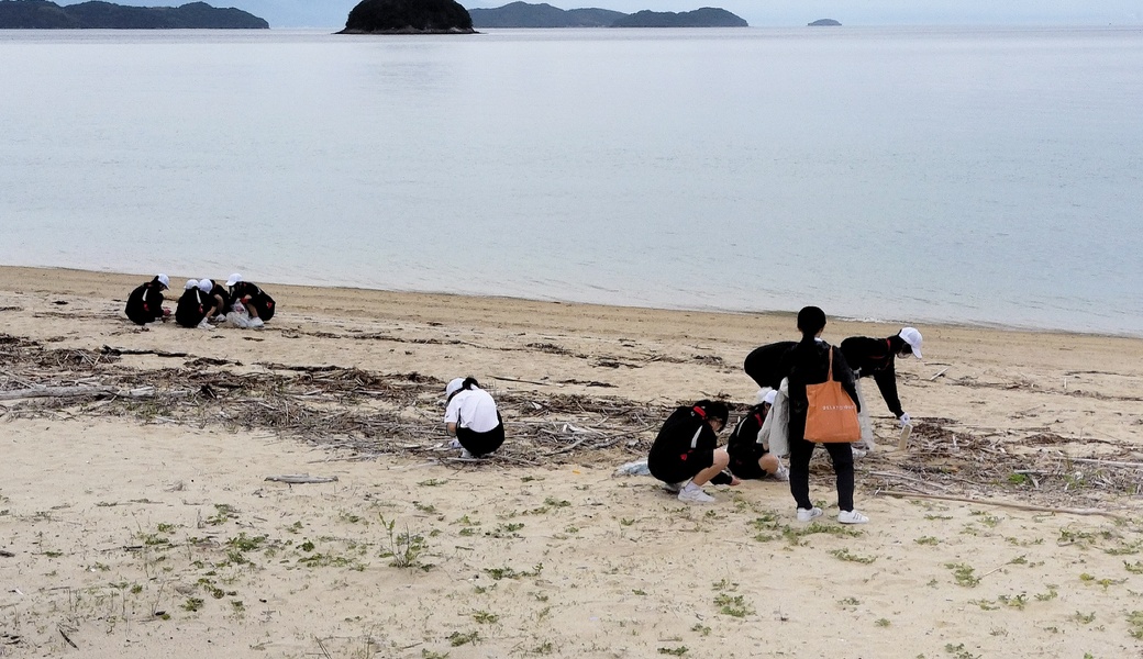 厨子が浜ビーチクリーン レポート