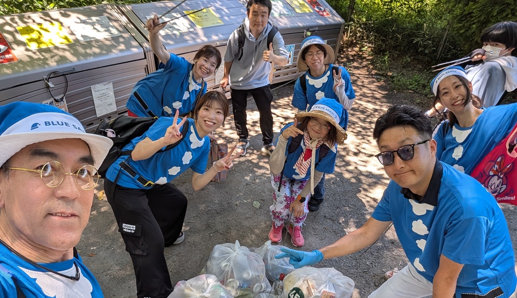 渋谷ブルーサンタごみ拾い アイキャッチ