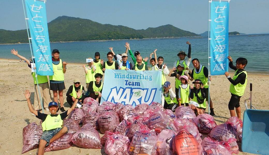 2025年第１回せとうち海援隊ナルービーチクリーン レポート