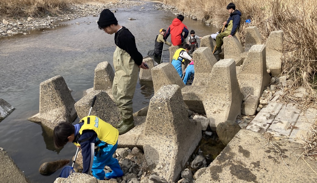 鈴鹿川探検隊～冬の川の生き物を調べてみよう！～ アイキャッチ