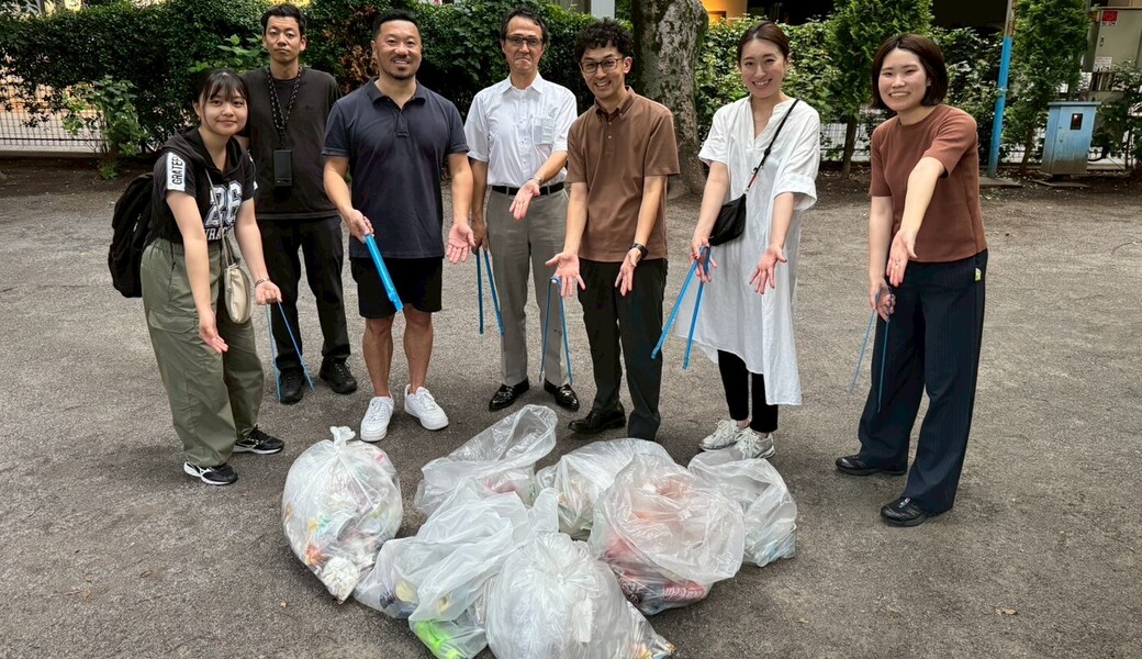 渋谷海さくら清掃活動 レポート