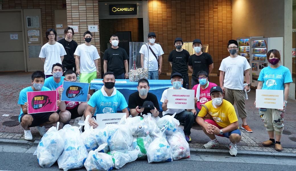 第一回渋谷海さくら清掃活動 レポート