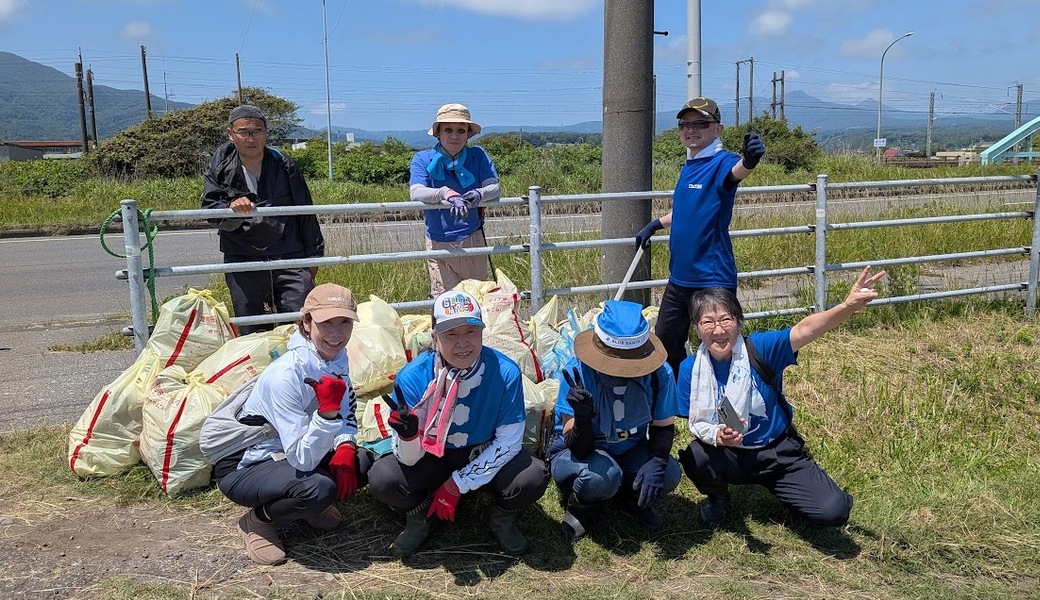 登別 幌別川河口★ALL JAPAN BLUE SANTA 2026 ★ビーチクリーン レポート