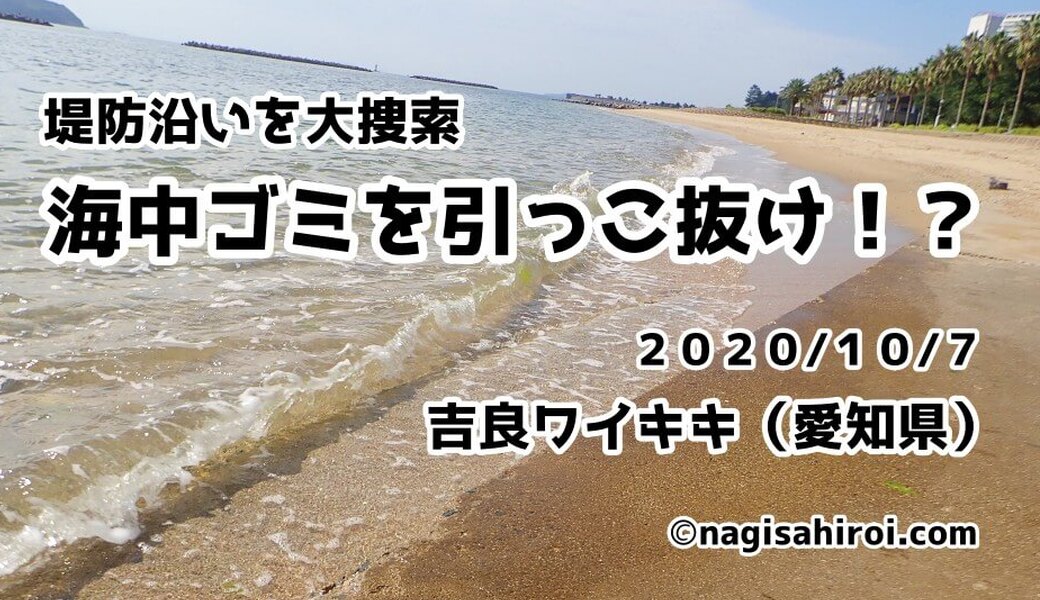 うみの生きもの達や環境に感謝を込めて！ダイバーだからこそ出来る海中ゴミ拾い レポート