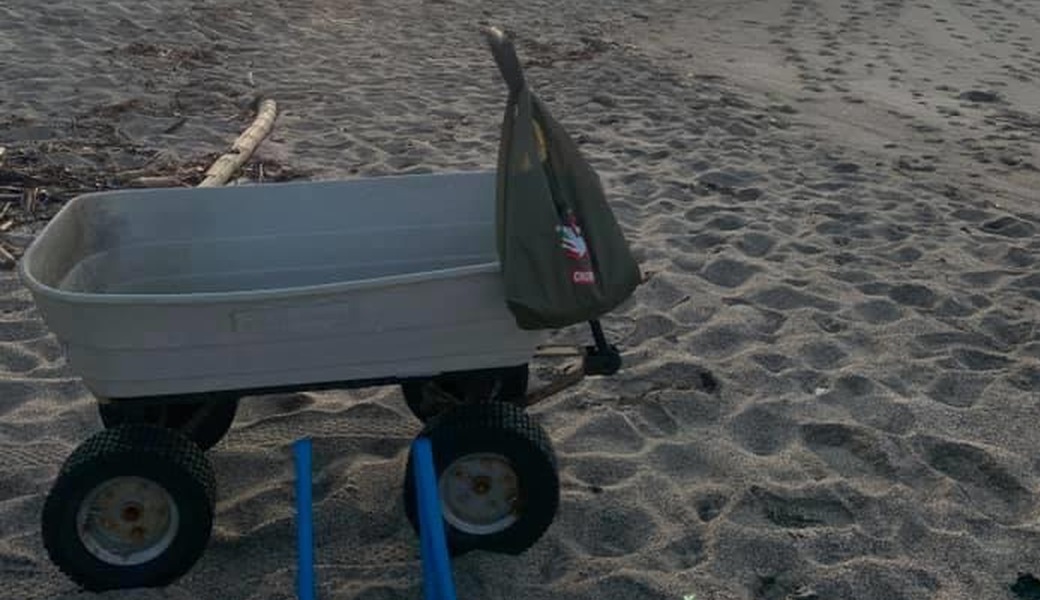 鎌高前海岸#beach clean② アイキャッチ