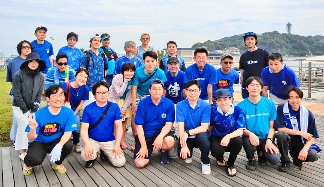 海散歩でゴミ拾い～海ごみゼロウィーク～世界をBLUEに～ レポート
