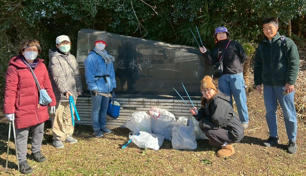 【2026.1.12mon祝】栗原遊水地ビオトープ付近&周辺川沿い、道路クリーンアップ レポート