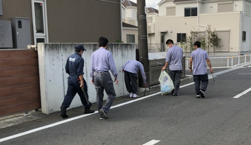 横浜環境保全　瀬谷事業所地域清掃 アイキャッチ