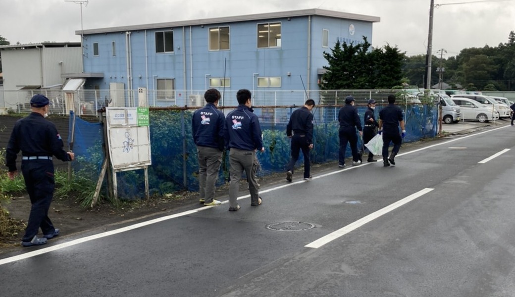 横浜環境保全　瀬谷事業所地域清掃 レポート