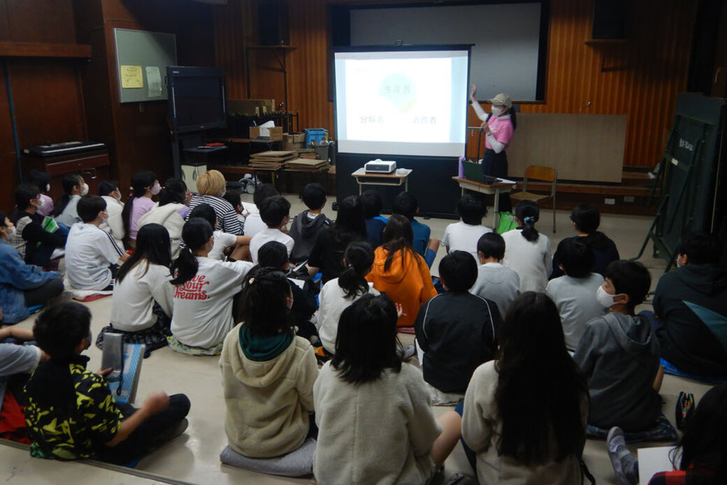 2023年2月28日 葉山町立葉山小学校にて、5年生へ森の講座! アイキャッチ