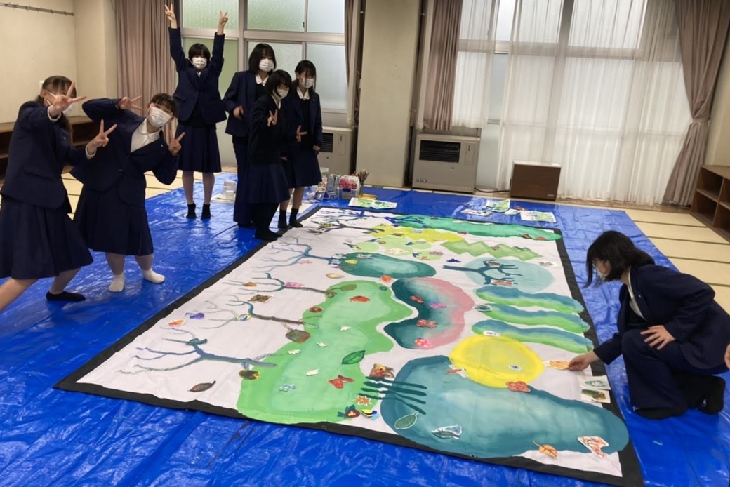 森の再生をアート作品で応援!埼玉県大宮光陵高等学校の皆さん!!湘南国際村めぐりの森 アイキャッチ