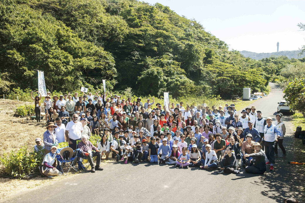 G20地球環境セクション関連『宮脇メソッドを学ぼう植樹祭』ご報告in湘南国際村めぐりの森 アイキャッチ