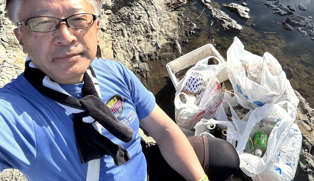 江の島-拾っちゃい隊_散策ごみ拾い レポート