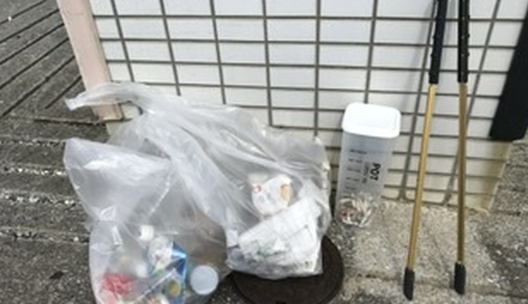 旧盆朝星屑清掃 レポート