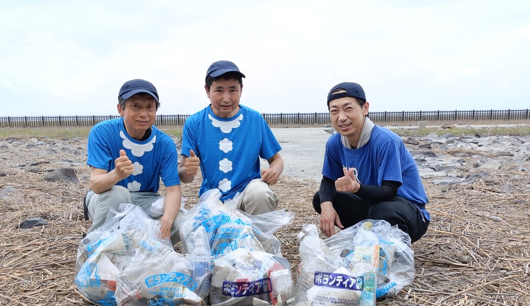 東与賀海岸マイクロプラスチック清掃活動 レポート