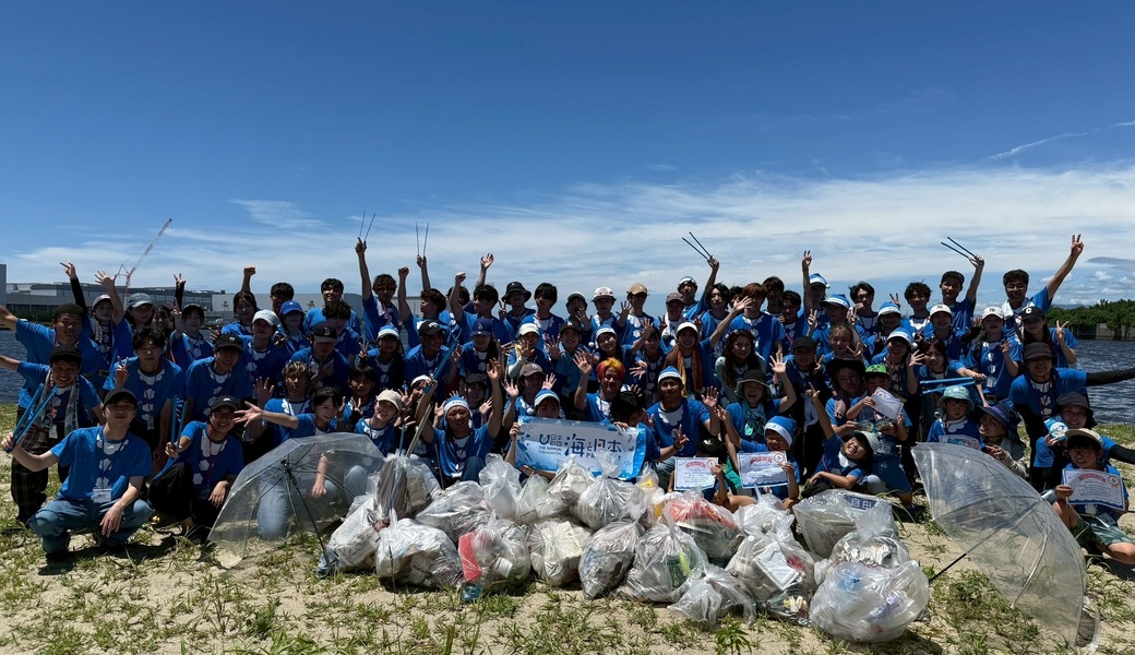ダブルスマイルサンタ×ブルーサンタin堺浜自然再生ふれあいビーチ レポート