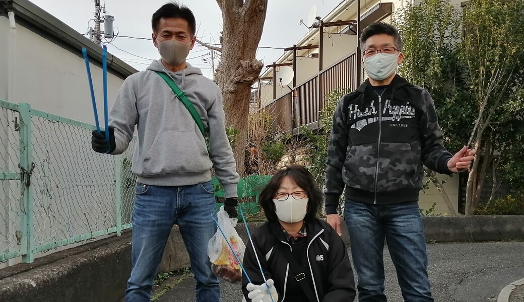 第7回鶴友会青年部町内会清掃活動 アイキャッチ