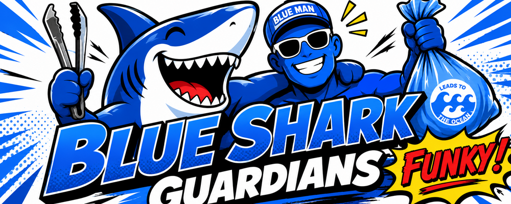 Blue Shark Guardians(青い海を守る守護者たち) カバー