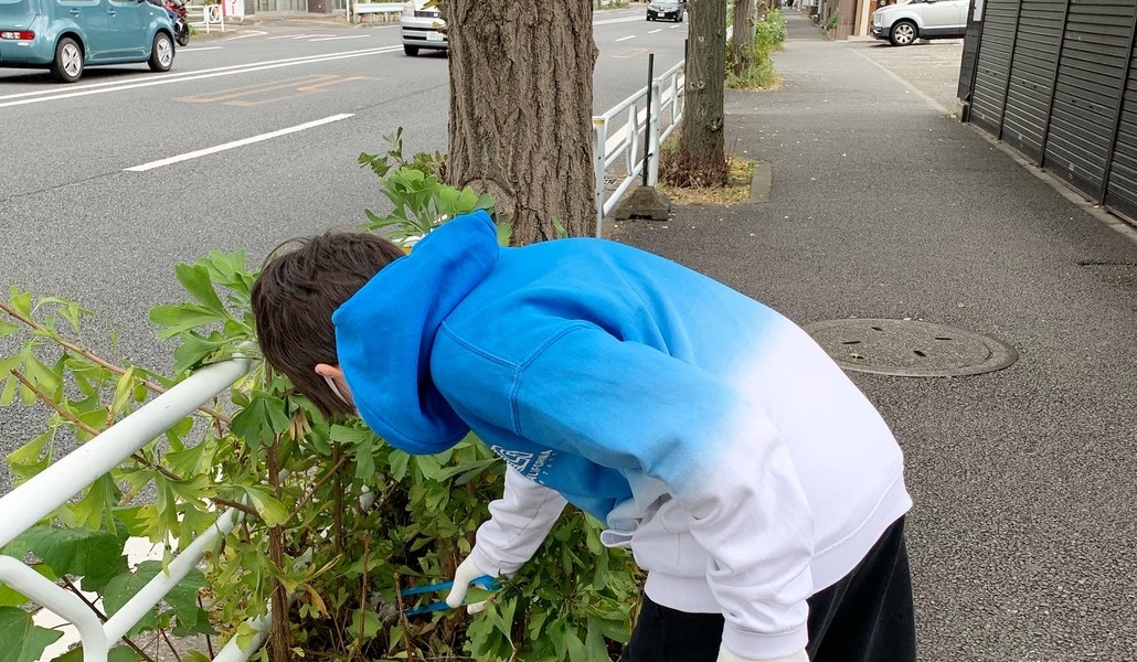 向田橋から上大岡駅ゴミ拾っちゃいます レポート