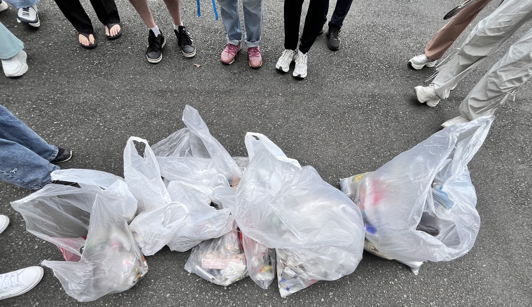 駅チカゴミ拾い　BLUE SANTA2025 レポート