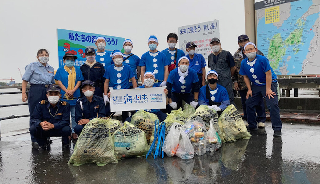 八代港クリーン作戦 レポート
