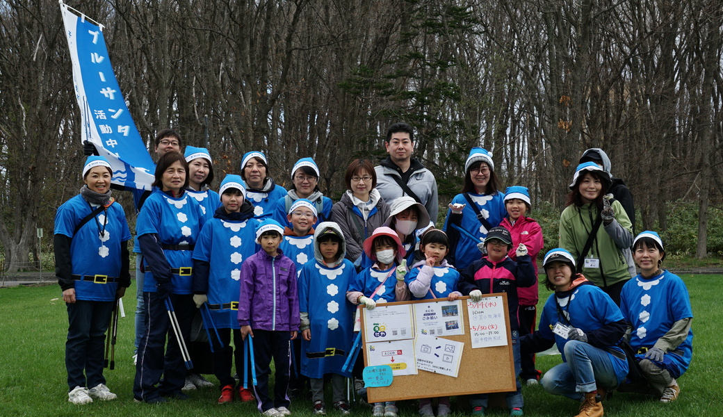 えにわブルーサンタ×背守りししゅうワークショップ レポート