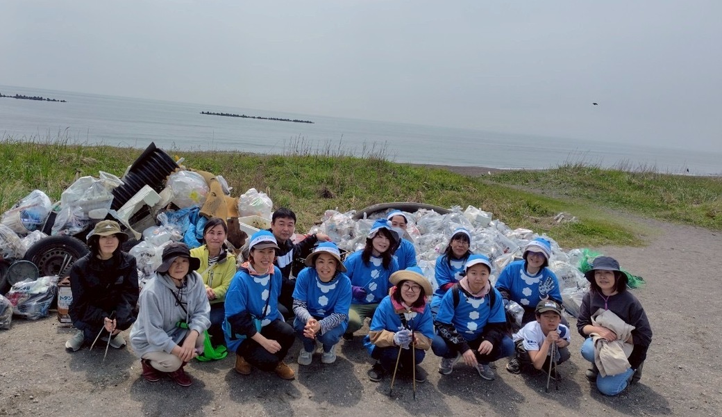 えにわブルーサンタごみ拾い（Hokkaido　海のクリーンアップ大作戦に参加） レポート
