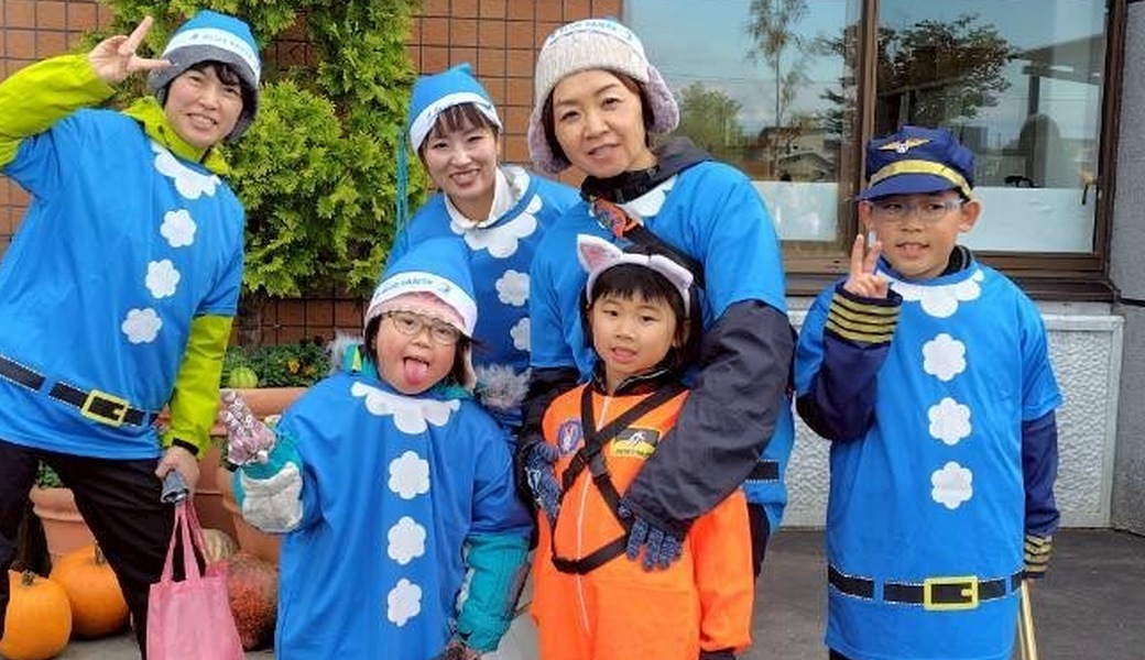 えにわブルーサンタごみ拾い　@えにわハッピーハロウィン レポート