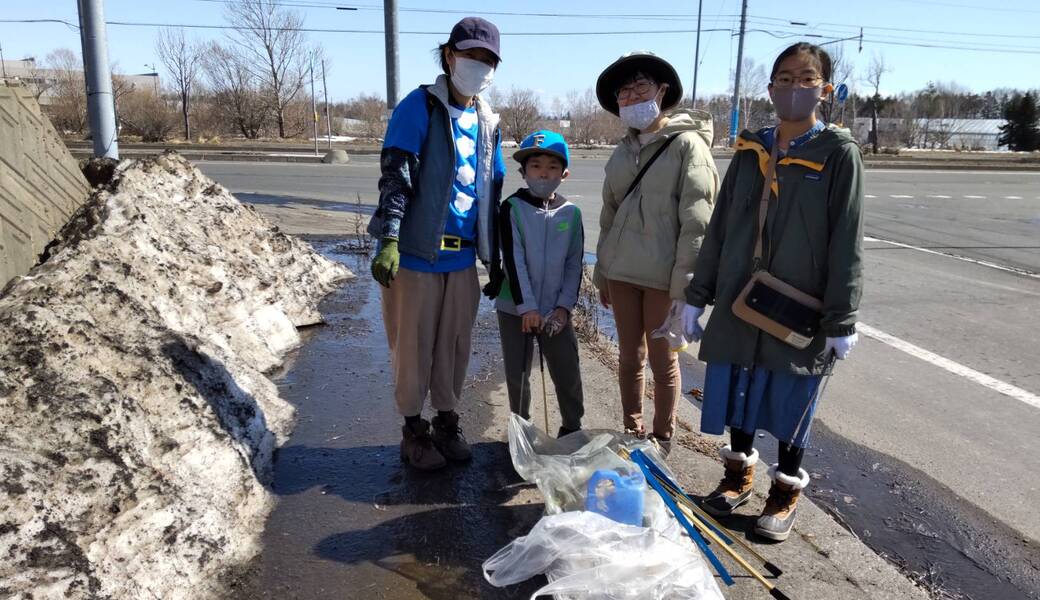 ごみ拾いマーチ レポート