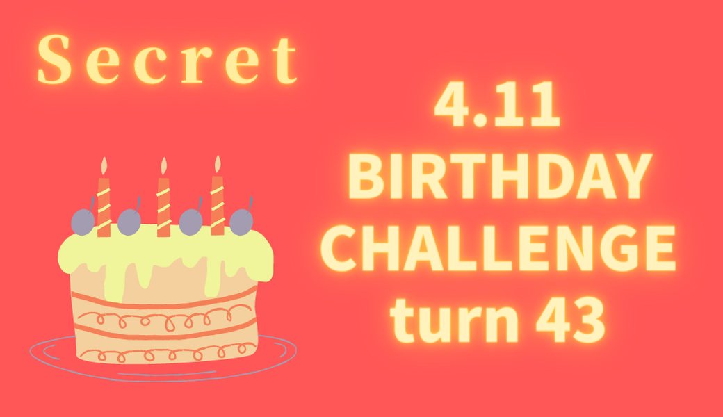 【誕生日企画】バースデイチャレンジ 2021 アイキャッチ