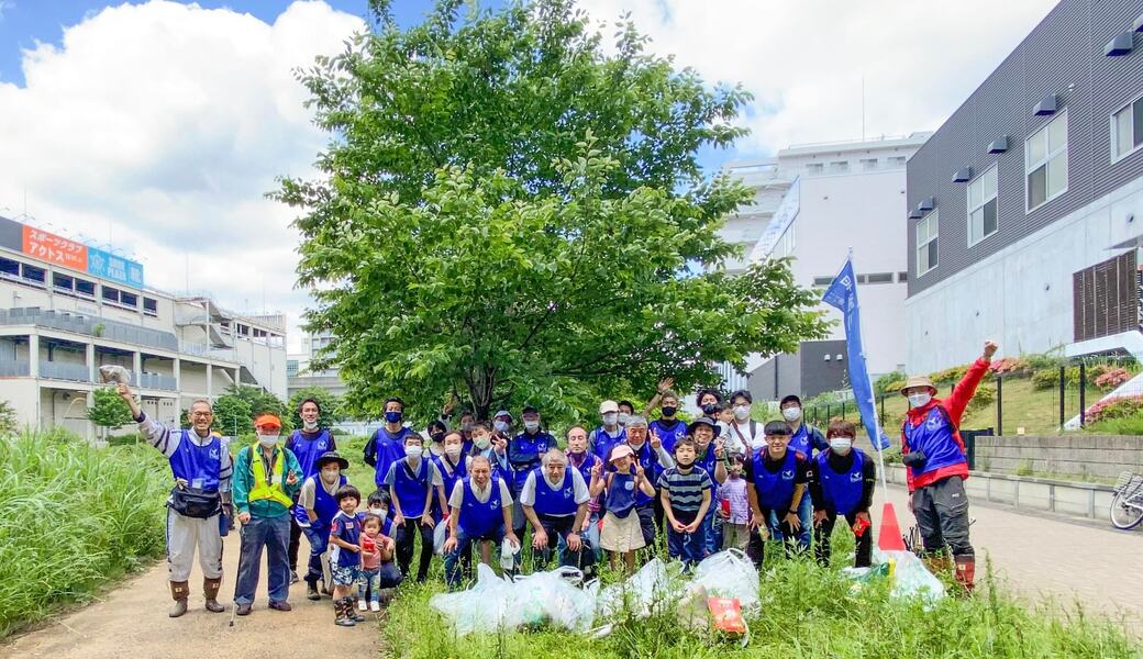 早渕川ファンクラブ・定期美化活動 アイキャッチ