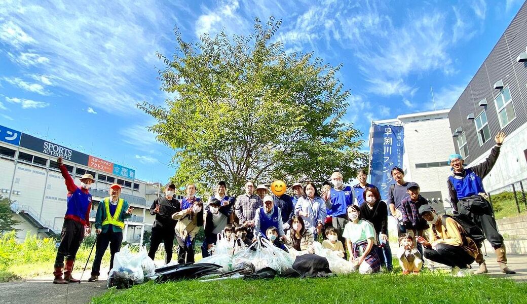 早渕川ファンクラブ・定期美化活動 アイキャッチ