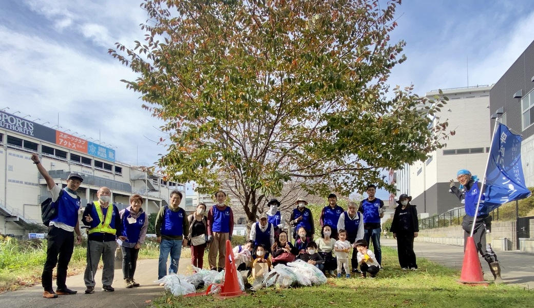 早渕川ファンクラブ・定期美化活動 アイキャッチ