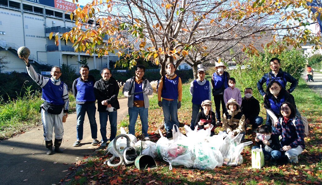 早渕川ファンクラブ・早渕川親水広場愛護会・定期美化活動 アイキャッチ
